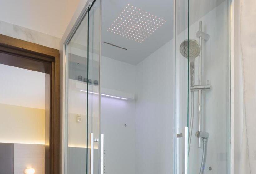 غرفة ديلوكس مزودة بشرفة, Park Hotel Ristorante Ca  Bianca