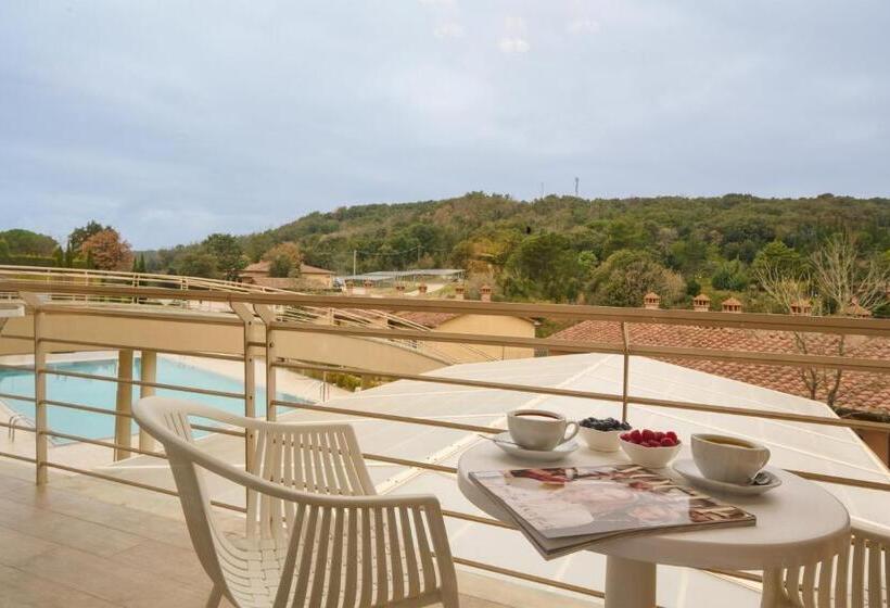 غرفة ديلوكس مزودة بشرفة, Relais I Piastroni