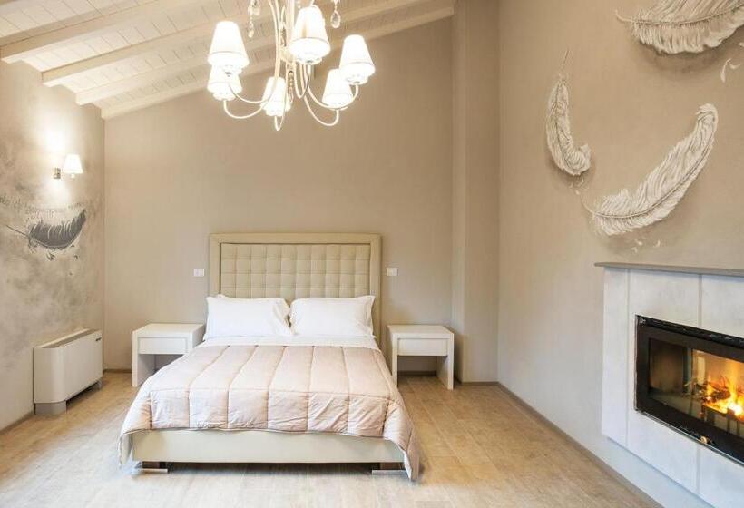 스위트 킹사이즈 침대, Relais I Piastroni