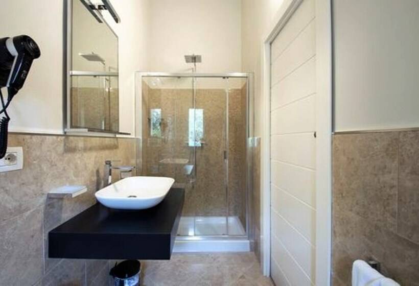 غرفة ديلوكس مزودة بشرفة, Relais I Piastroni