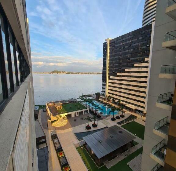 스탠다드 싱글 룸 바다 전망, Ecusuites Room 44 Bellini Gye Santa Ana