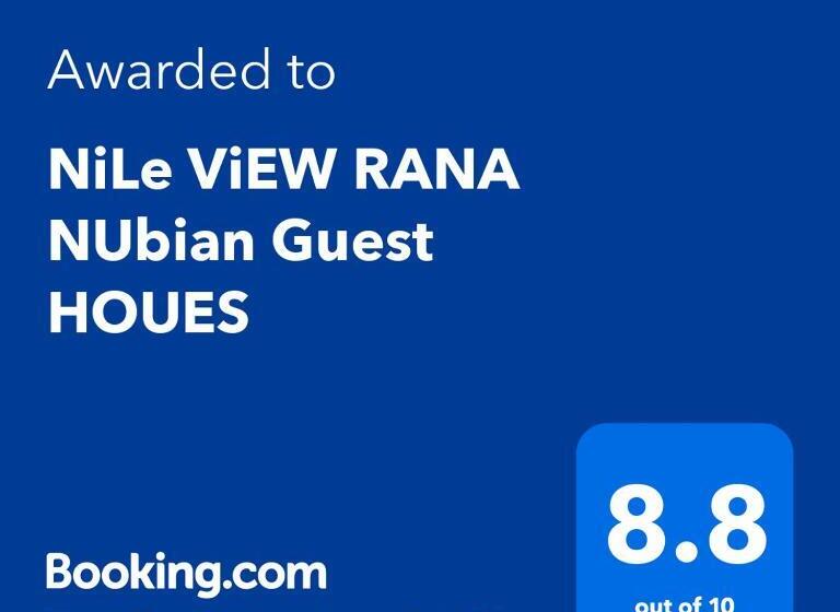 اتاق استاندارد با چشم‌انداز دریا, Nile View Rana Nubian Guest Houes