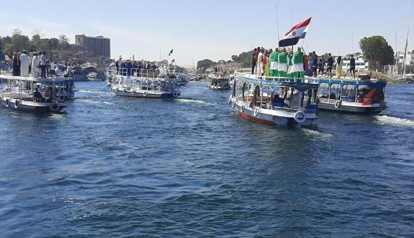 اتاق استاندارد با چشم‌انداز دریا, Nile View Rana Nubian Guest Houes