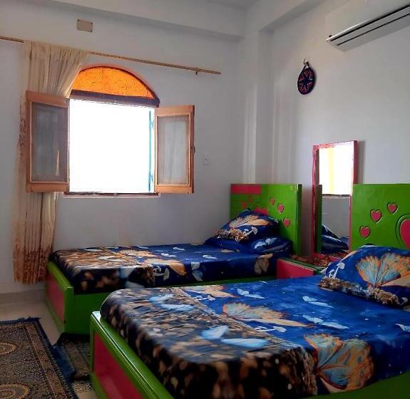 اتاق استاندارد با چشم‌انداز دریا, Nile View Rana Nubian Guest Houes