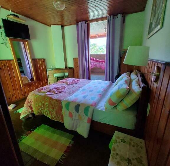 חדר סטנדרט פנימי, Pousada Solar Das Flores Maringá Rj Visconde De Mauá