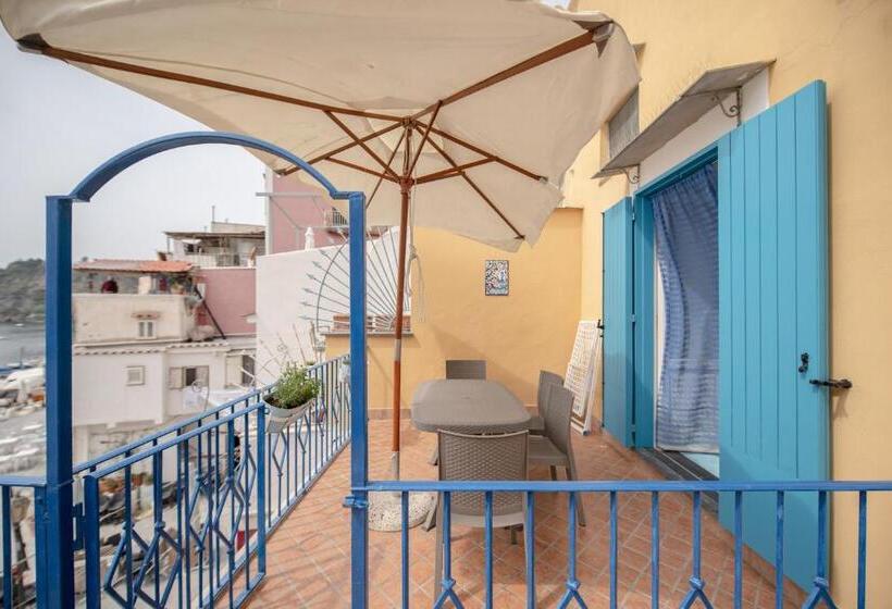 استودیوی استاندارد با چشمانداز دریا, Residence Dei Pescatori