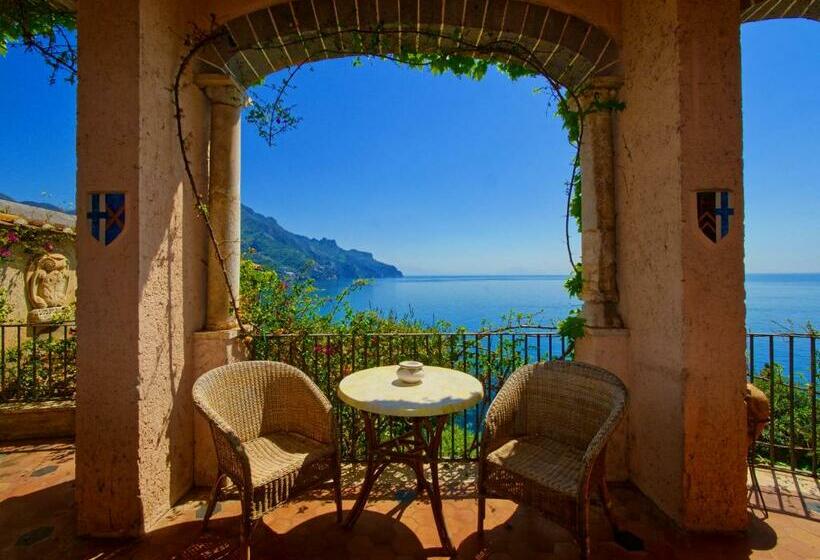 اتاق لوکس با بالکن و چشم‌انداز دریا, Villa Scarpariello Relais