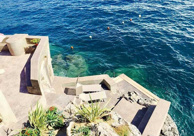 غرفة ديلوكس مطلّة علي البحر, Villa Scarpariello Relais