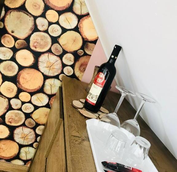 带1个卧室带花园景观的公寓, Platán Apartmanház