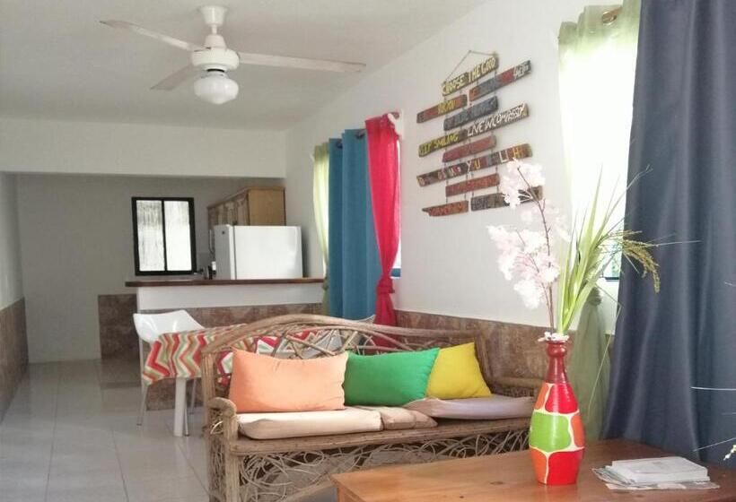 آپارتمان 1 خوابه همکف, House Jardin Del Caribe