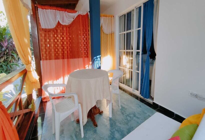 آپارتمان 1 خوابه همکف, House Jardin Del Caribe