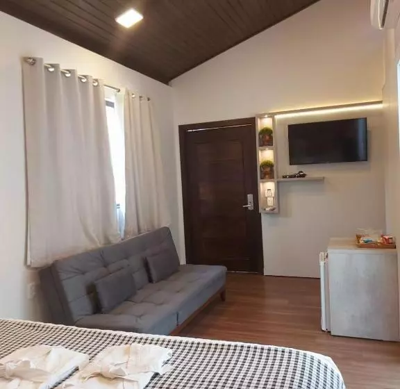 キングサイズベッドのデラックスルーム, Estaleiro Guest House