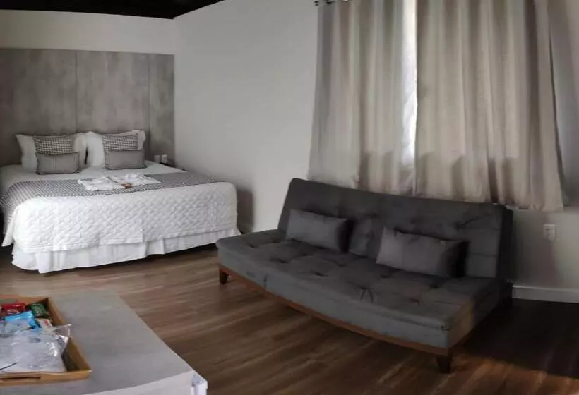 キングサイズベッドのデラックスルーム, Estaleiro Guest House