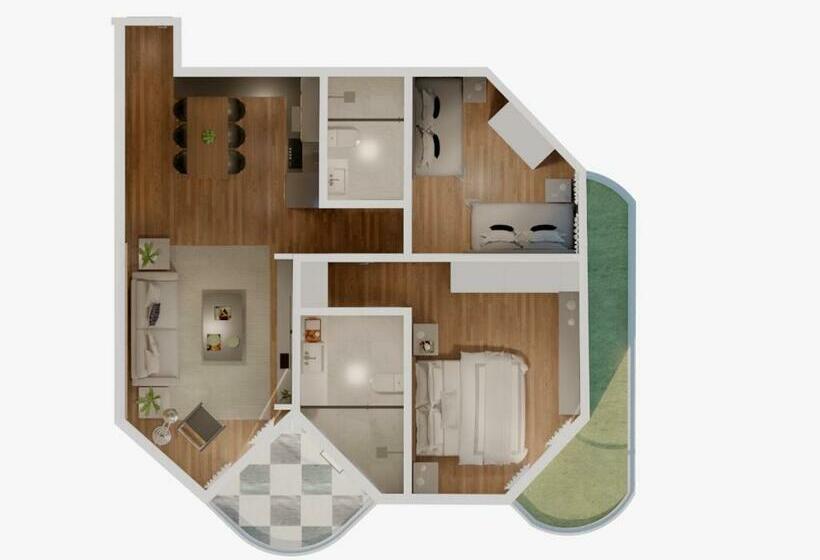 חדר סטודיו סטנדרד, Apartamento Top Praiabrava