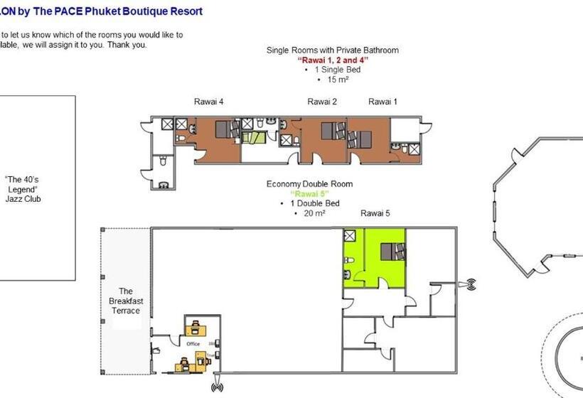 Номер Economy, The Pace Phuket Boutique Resort