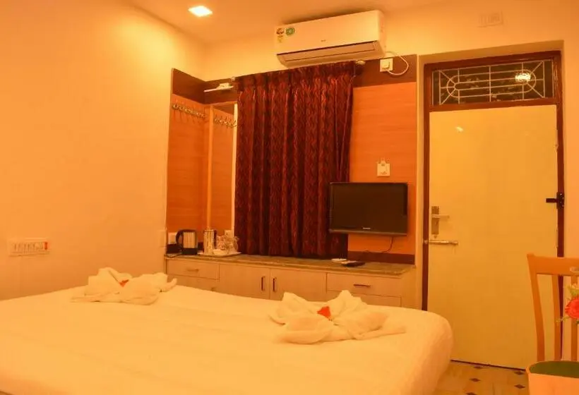 Deluxe-huone, Sri Sarvesha Residency Temple View