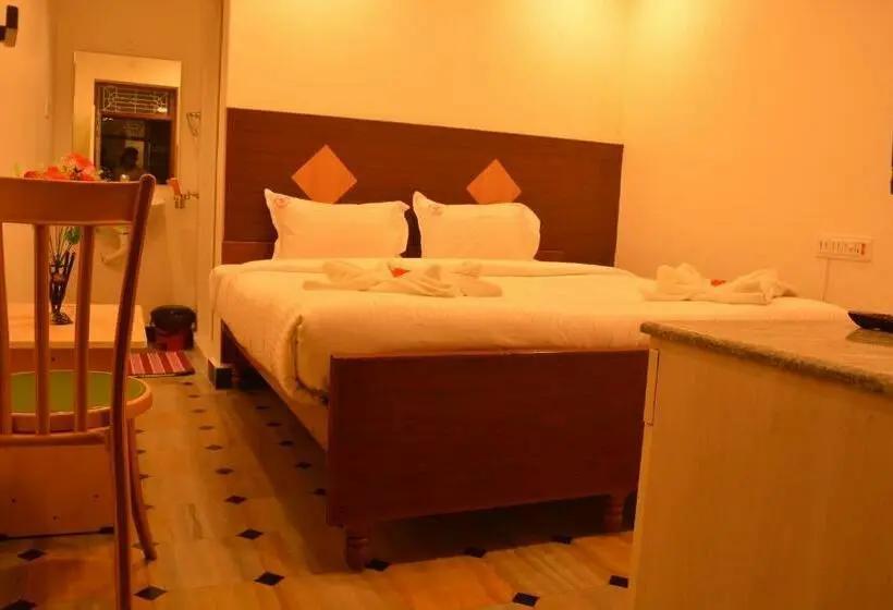 Deluxe-huone, Sri Sarvesha Residency Temple View