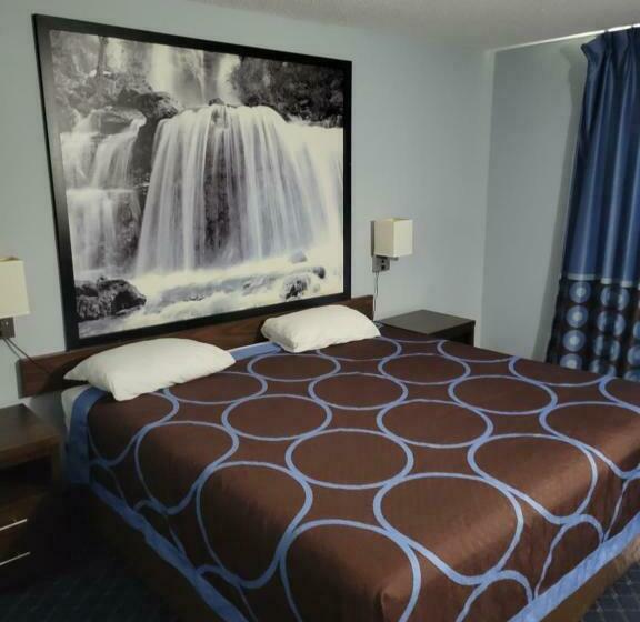 חדר דלוקס יחיד, Super 8 North Red Deer