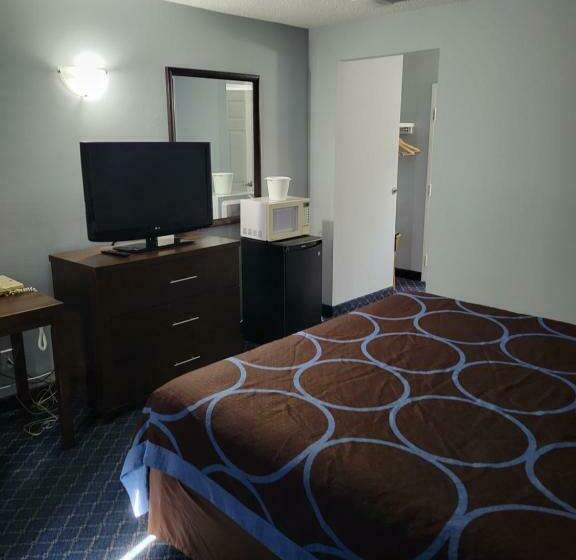 חדר דלוקס יחיד, Super 8 North Red Deer