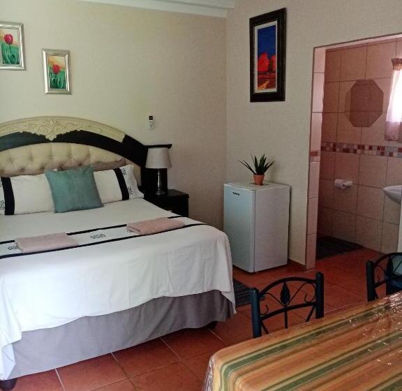 غرفة قياسية مطلّة علي حمام السباحة, De La Rose Guesthouse