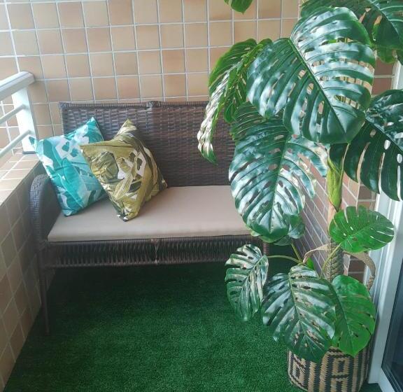 Standaard Driepersoonskamer met Balkon, Gran Lençóis Flat Residence