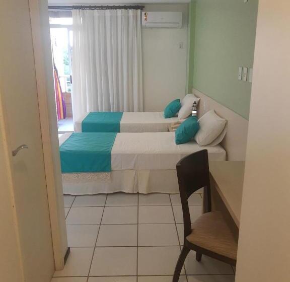 Standaard Driepersoonskamer met Balkon, Gran Lençóis Flat Residence