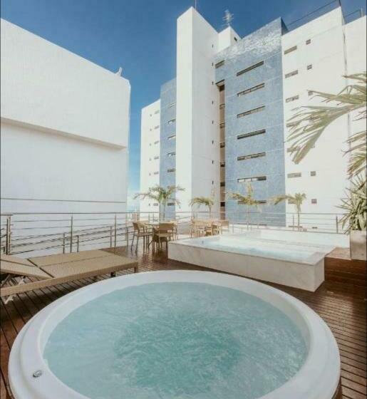 דירה בת חדר שינה 1 עם מרפסת, Manaíra Apart