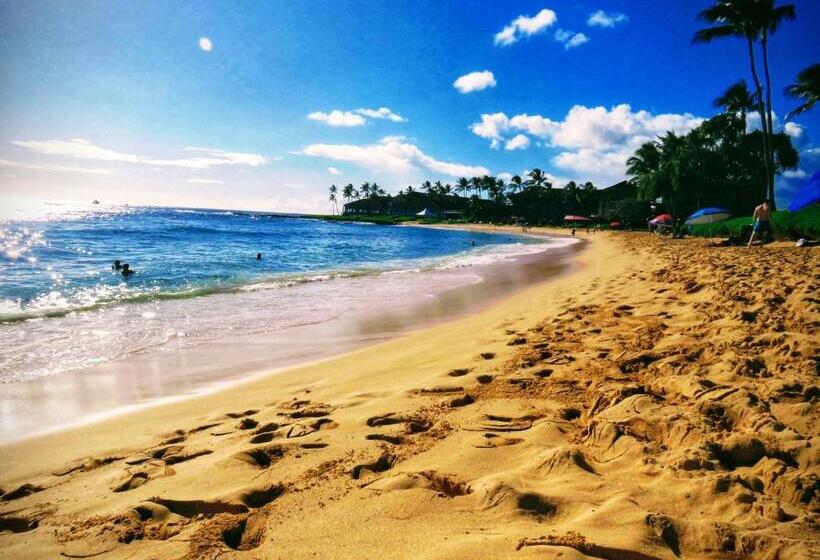 带1个卧室带花园景观的公寓, Aloha   Poipu Beach Vacation Condo