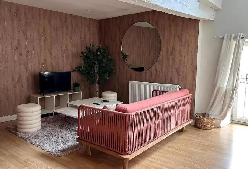 3ベッドルームアパートメント, Villa Hyper Centre Le Blanc Type Hotel Entrée Autonome