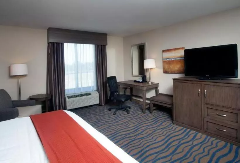 キングサイズベッドのエクゼクティブルーム, Holiday Inn Express Hotel & Suites Morgan City  Tiger Island, An Ihg
