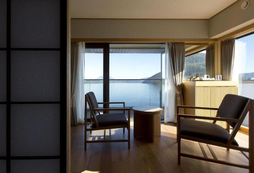 חדר דלוקס, The Lake View Toya Nonokaze Resort