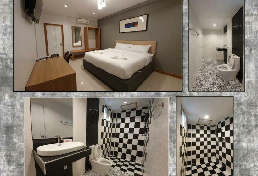 디럭스 룸 킹사이즈 침대, โรงแรมอินทราเพลส