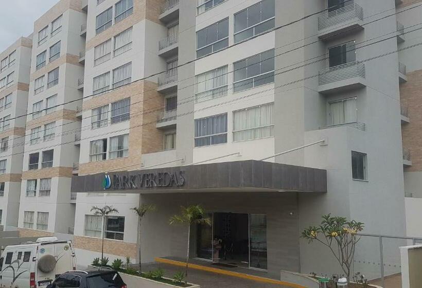 带1个卧室的公寓, Park Veredas Flat Service