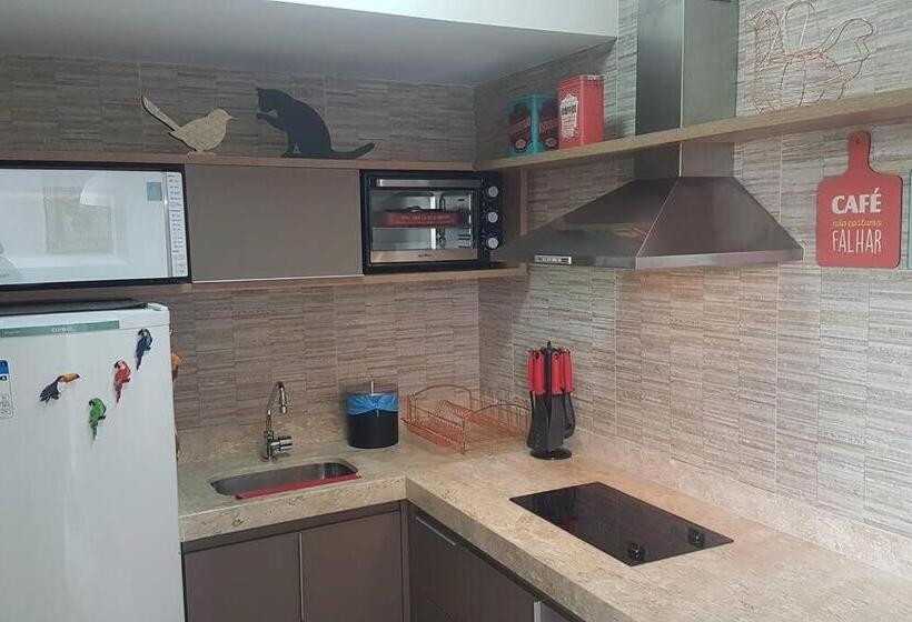 带1个卧室的公寓, Park Veredas Flat Service