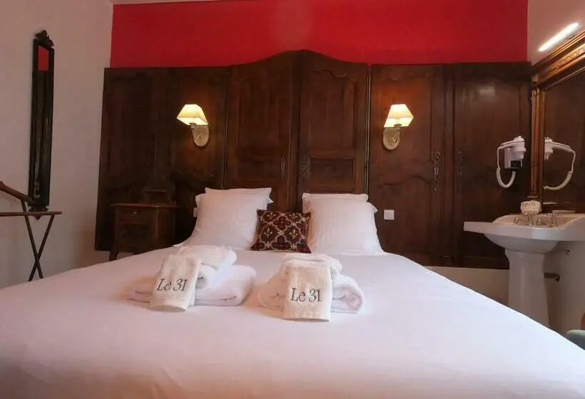 キングサイズベッドのスタンダードルーム, Le 31 B&b Amboise Centre