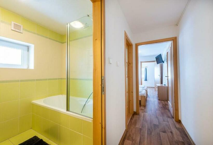 4인용 스탠다드 룸, Penzion černý Vlk