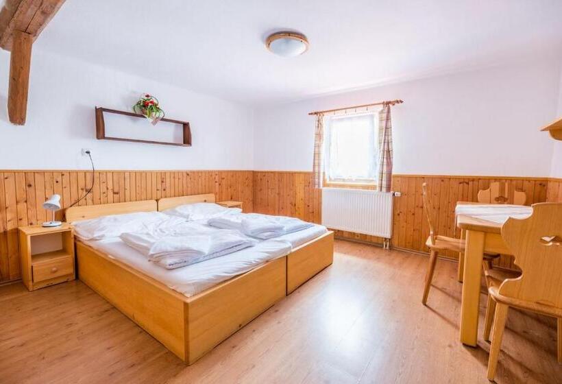 스탠다드 전망 룸, Penzion černý Vlk