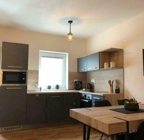 Duplex-huone, Apartmány Koněvova