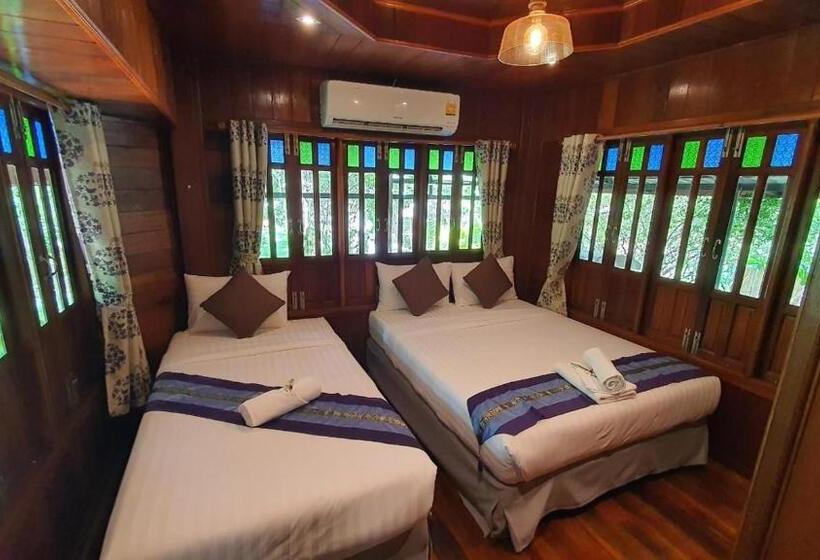 패밀리 룸, บ้านสวนในฝัน ตลาดน้ำท่าคา