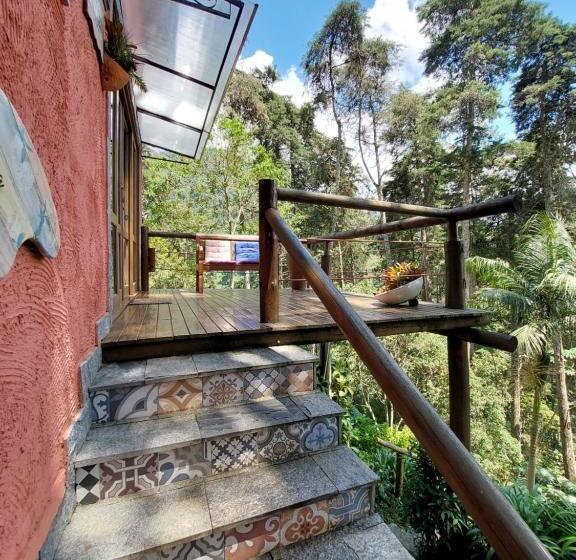 سوییت با چشم‌انداز کوه, Casa No Céu