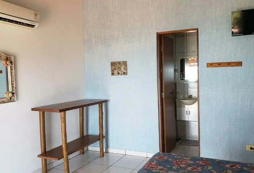 اتاق استاندارد با چشمانداز دریا, Chalé & Suítes Mar Aberto