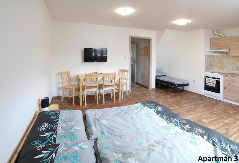 带1个卧室带观景的公寓, Chata Tánička