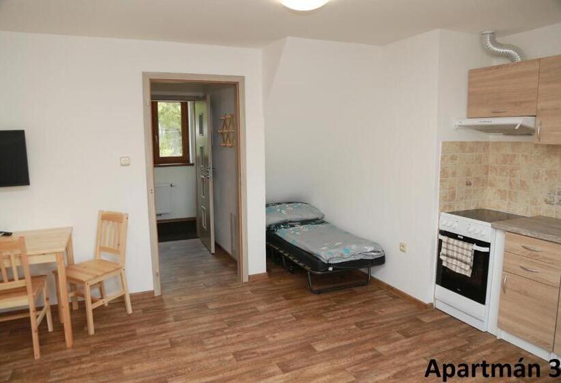 带1个卧室带观景的公寓, Chata Tánička