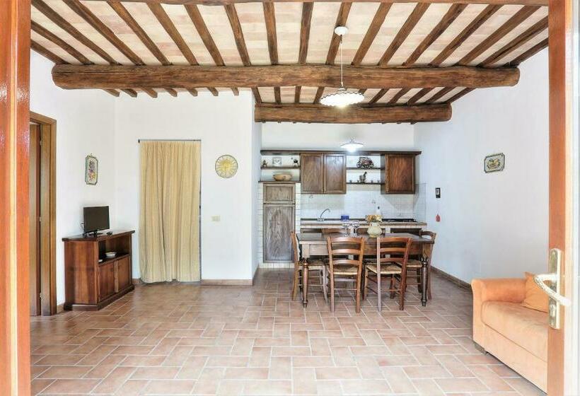 בית, 2 חדרי שינה, Agriturismo Cerqueto