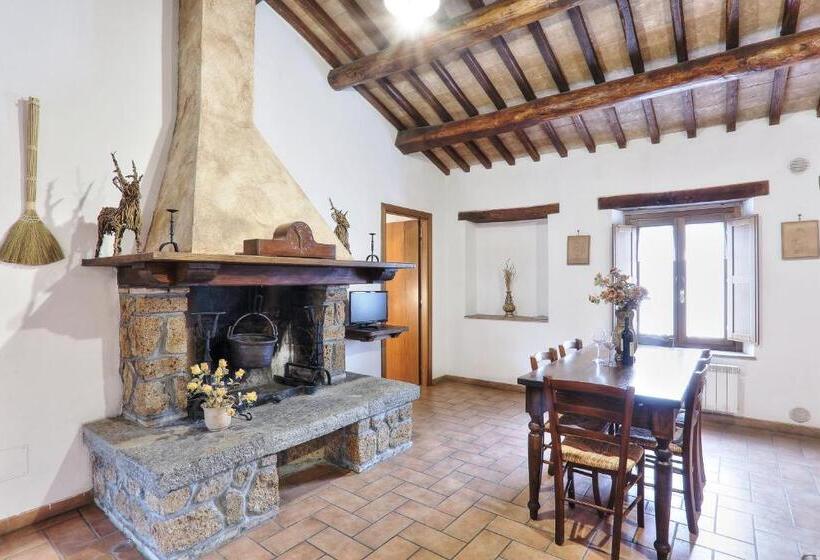 בית, 2 חדרי שינה, Agriturismo Cerqueto