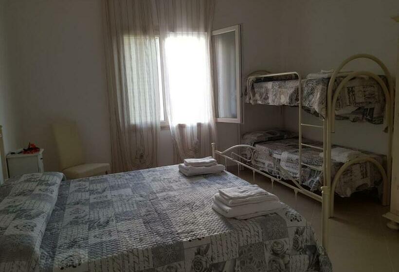 Четырехместный Номер Стандарт с Балконом, B&b Giadà