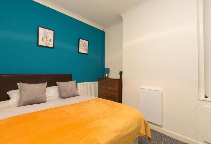 اتاق استاندارد با سرویس بهداشتی مشترک, Townhouse @ Edleston Road Crewe