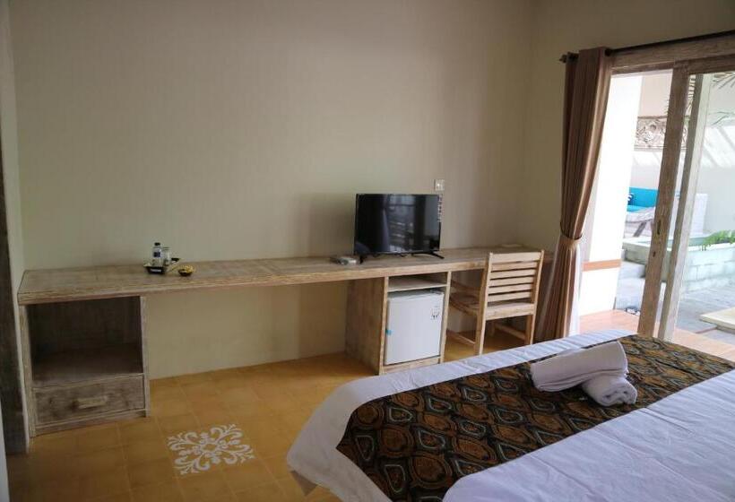 발코니 디럭스 룸, Delima Guest House