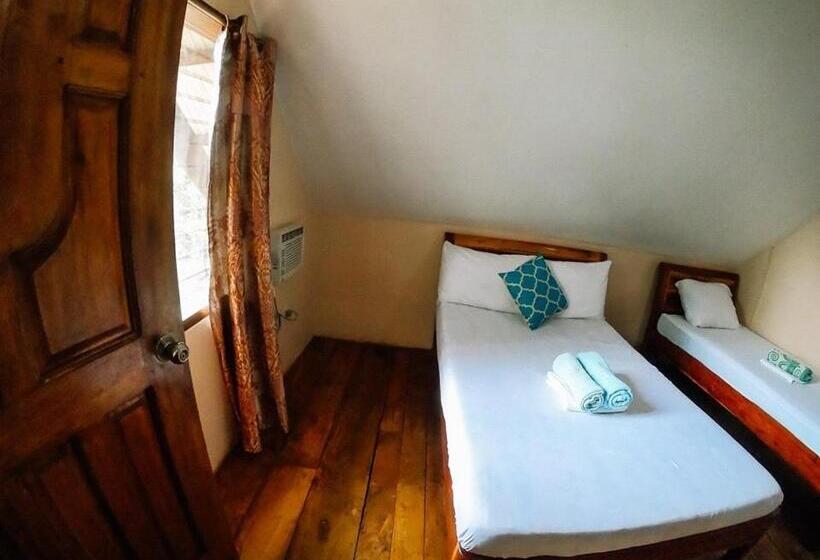 스탠다드 트리픔 룸 공동욕실, Pescador View   Beach Resort & Restaurant