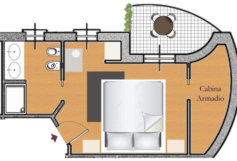 اتاق لوکس, B&b Villa Brema